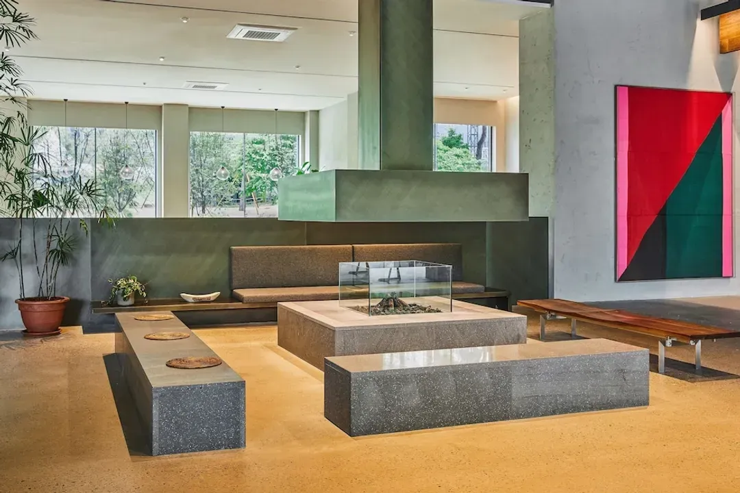 Lobby sitting area