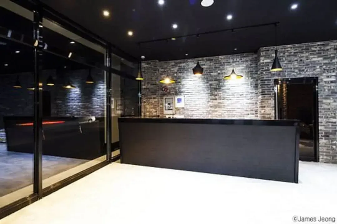 Interior entrance