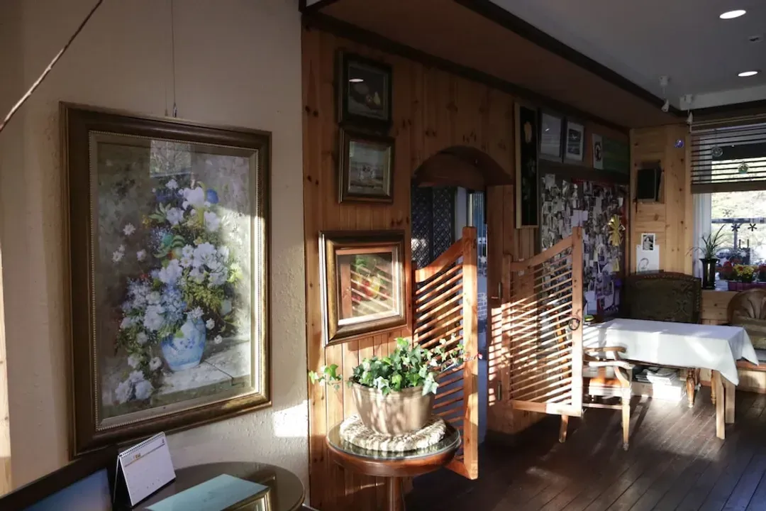 Interior entrance