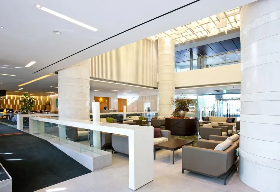 Lobby sitting area