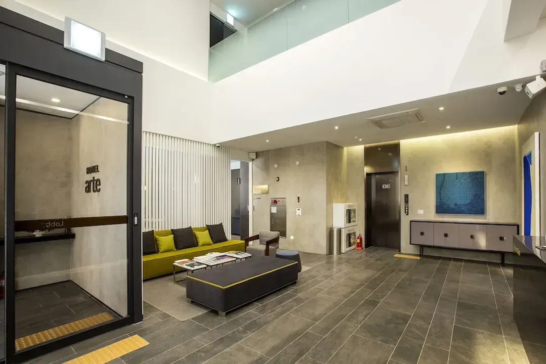 Lobby sitting area
