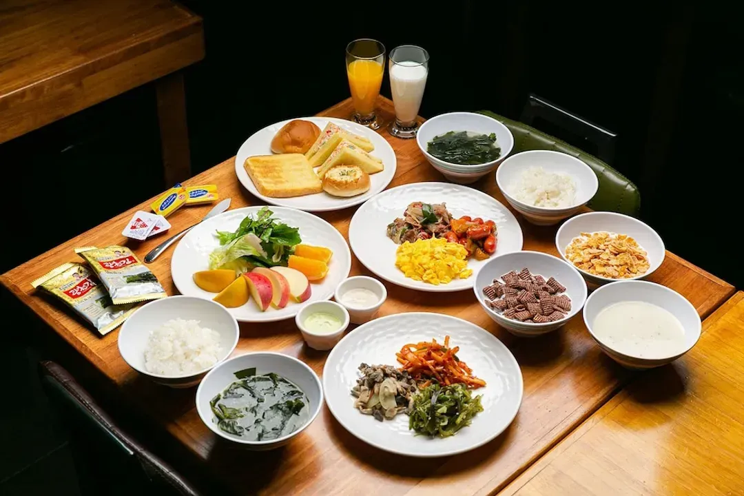 Breakfast buffet