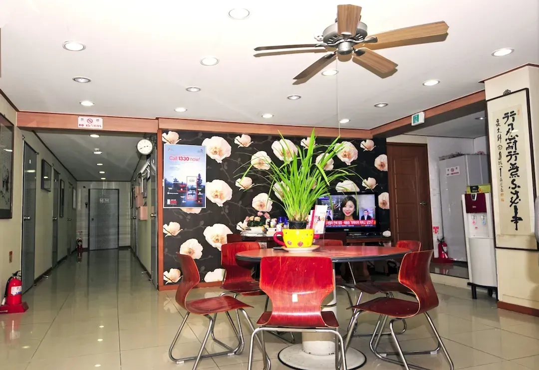 Interior entrance