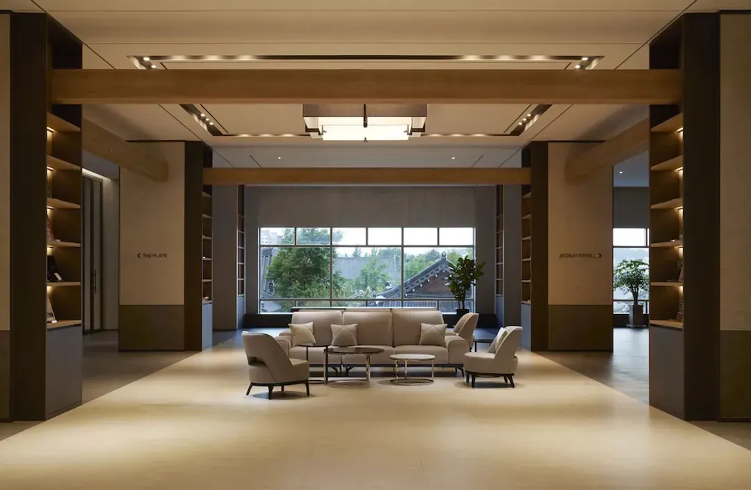 Lobby sitting area