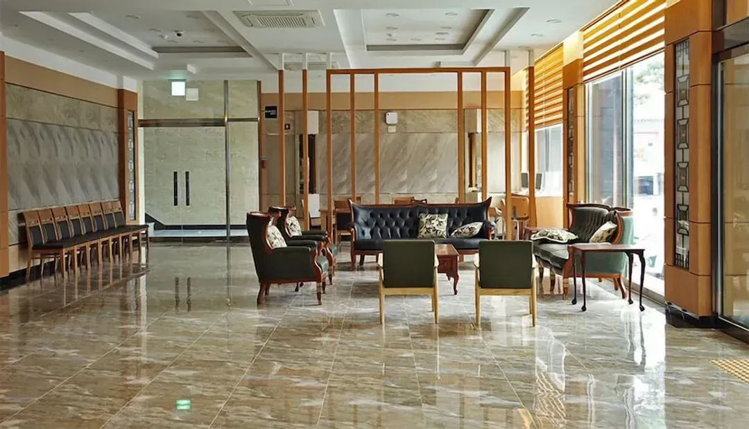 Lobby sitting area