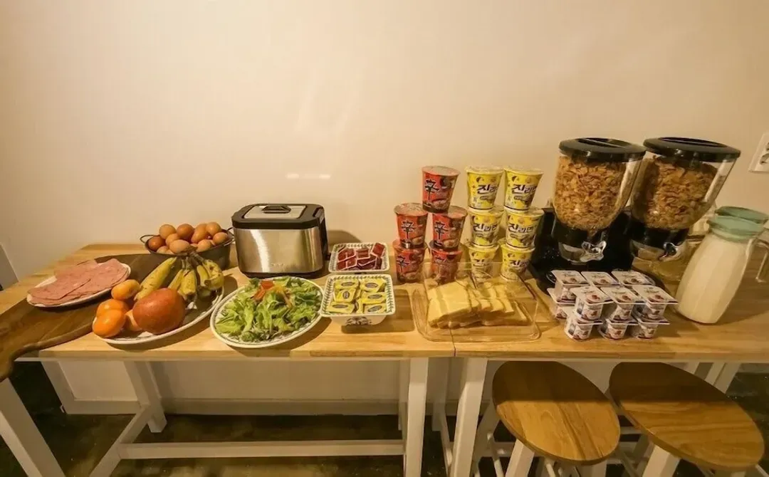 Breakfast buffet