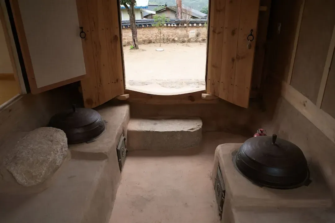 Interior entrance