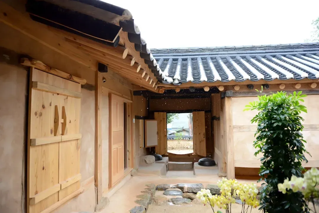 Interior entrance