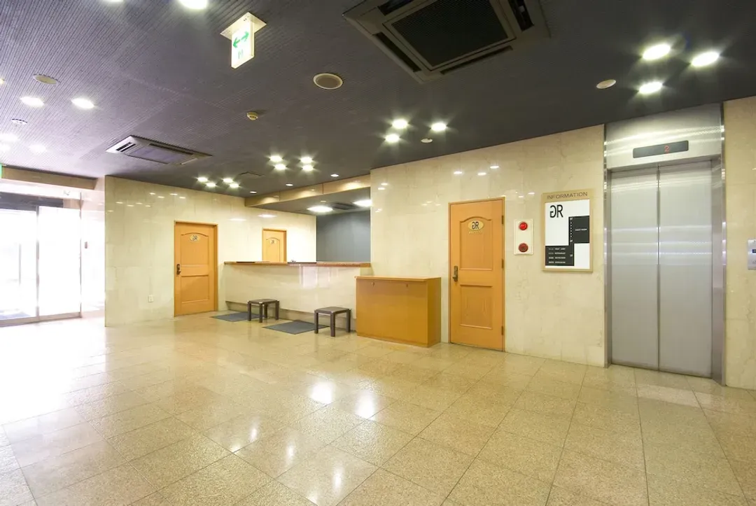 Interior entrance