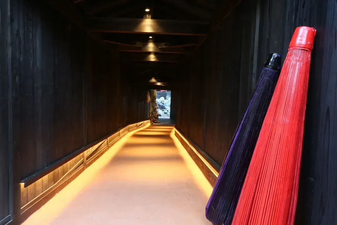 Interior entrance