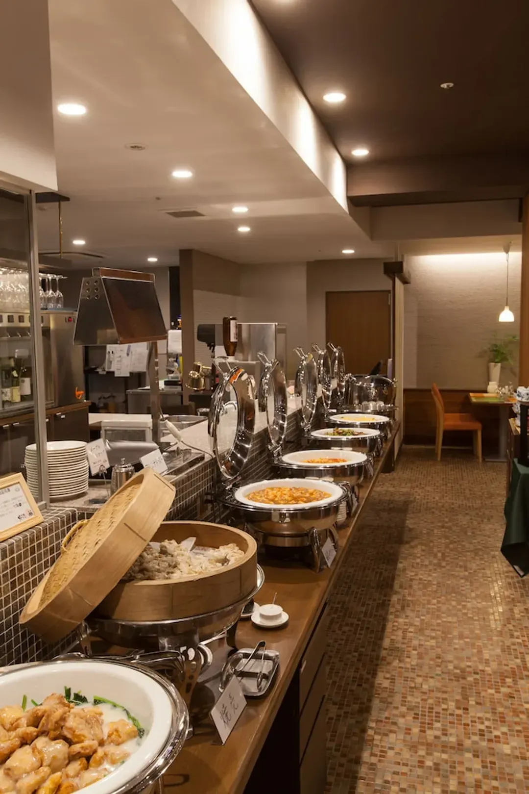 Breakfast buffet