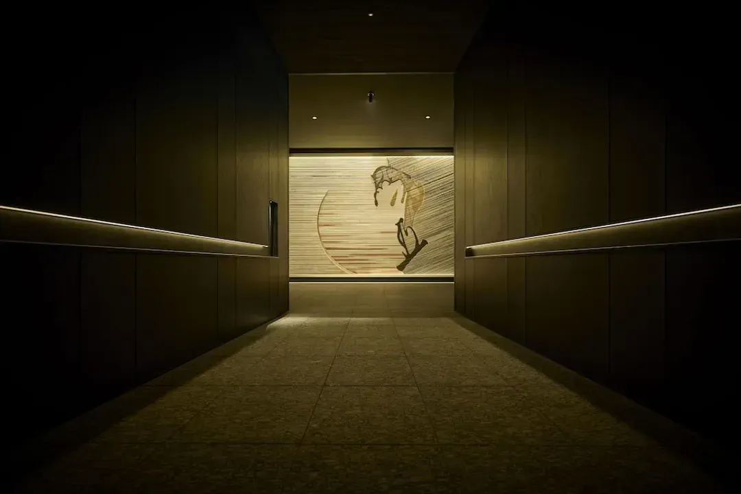 Interior entrance