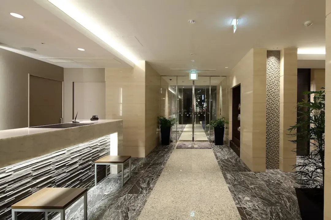 Interior entrance
