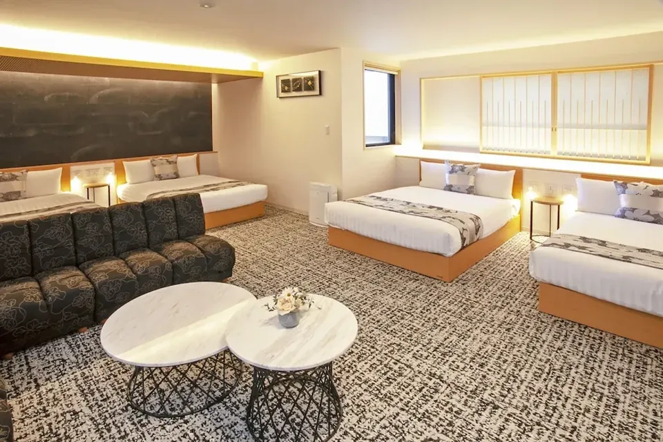 GRAND BASE 大須｜名古屋親子住宿推薦-標準家庭房-1