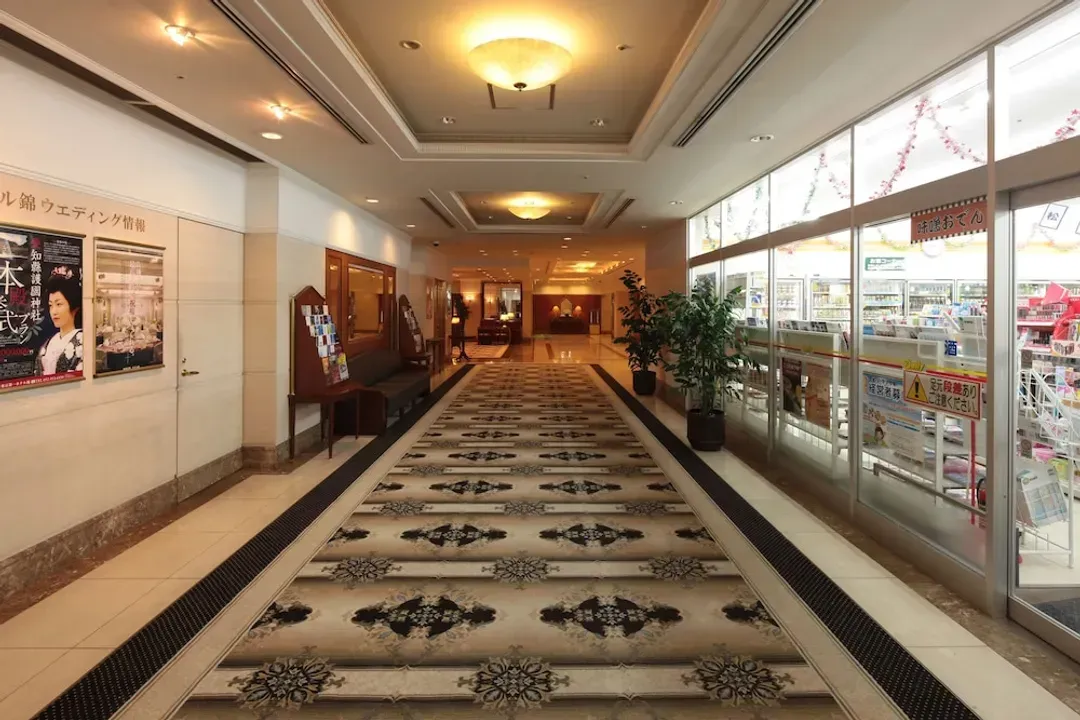 Interior entrance