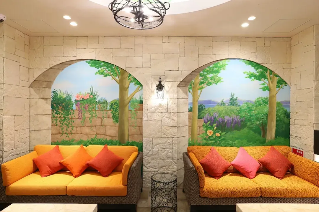 Lobby sitting area