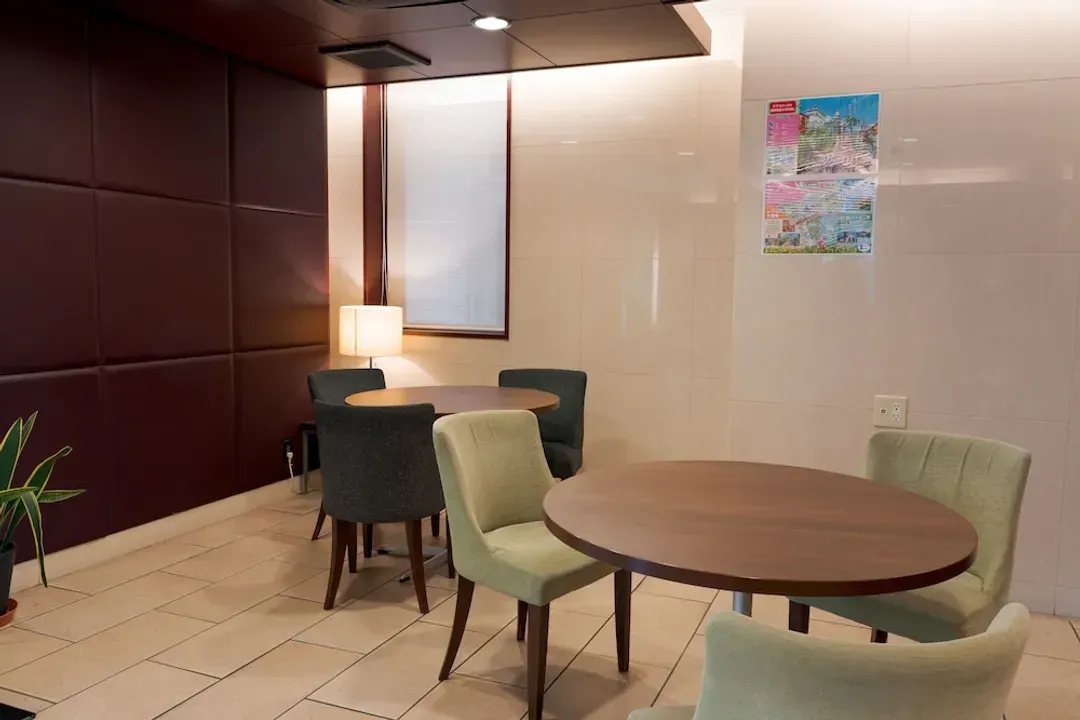 Lobby sitting area