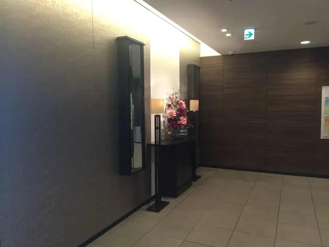 Interior entrance