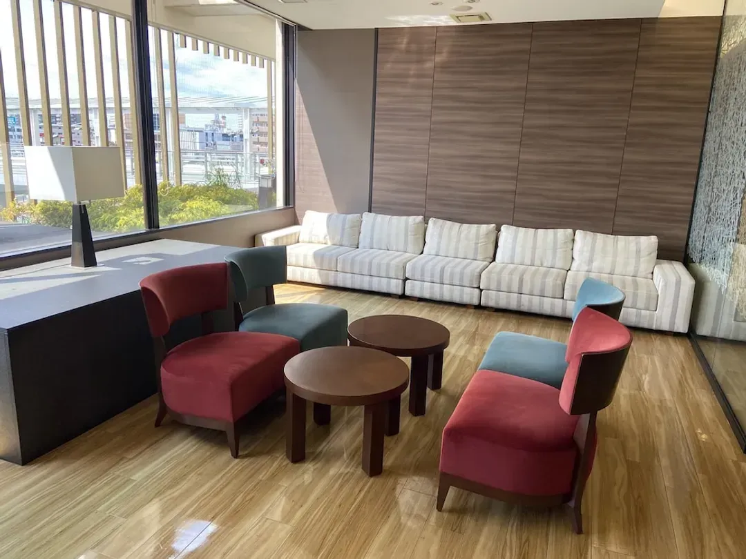 Lobby sitting area