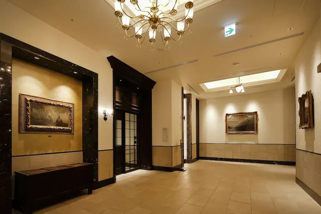 Interior entrance