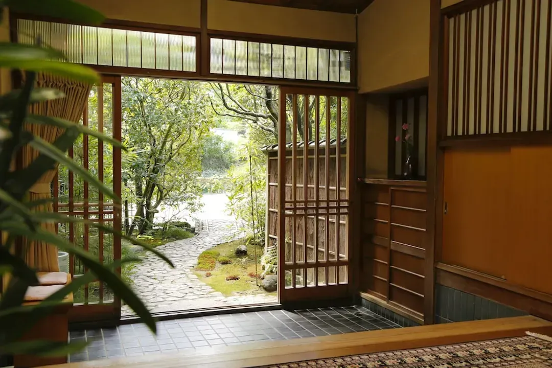 Interior entrance