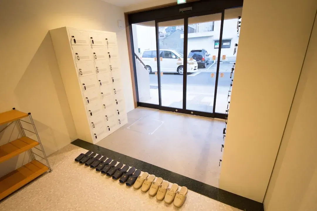 Interior entrance