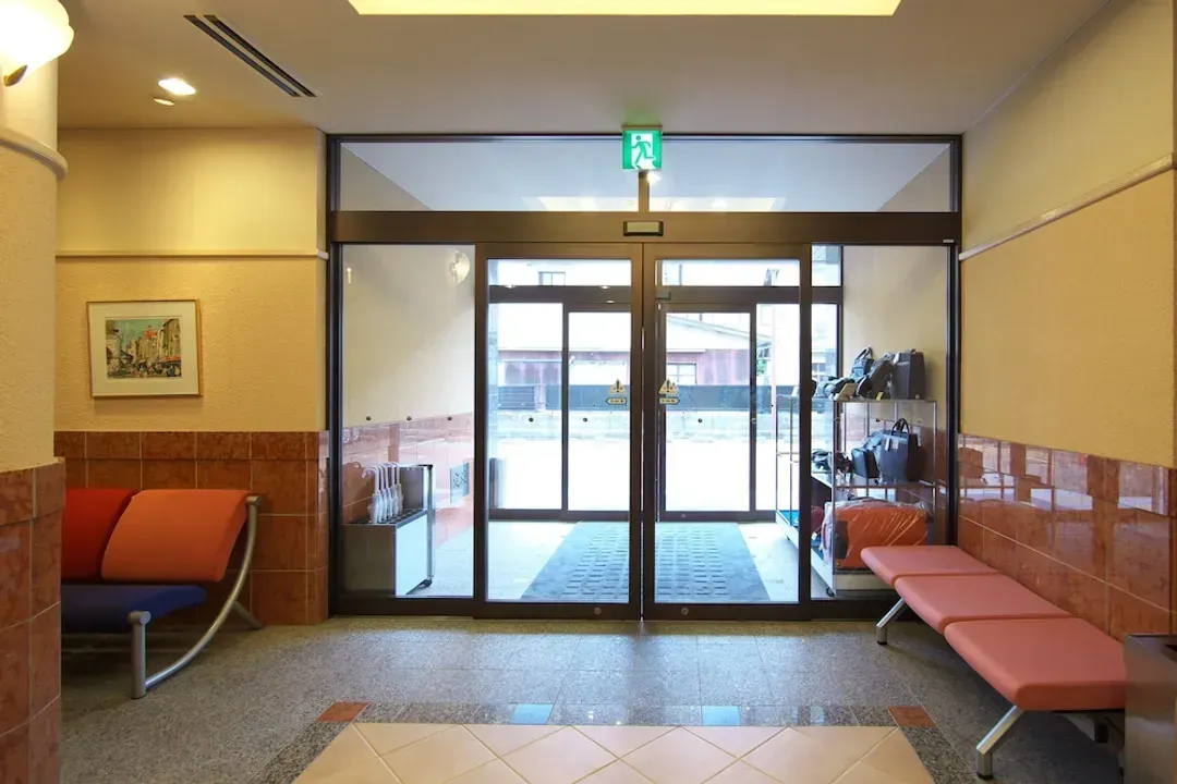 Interior entrance