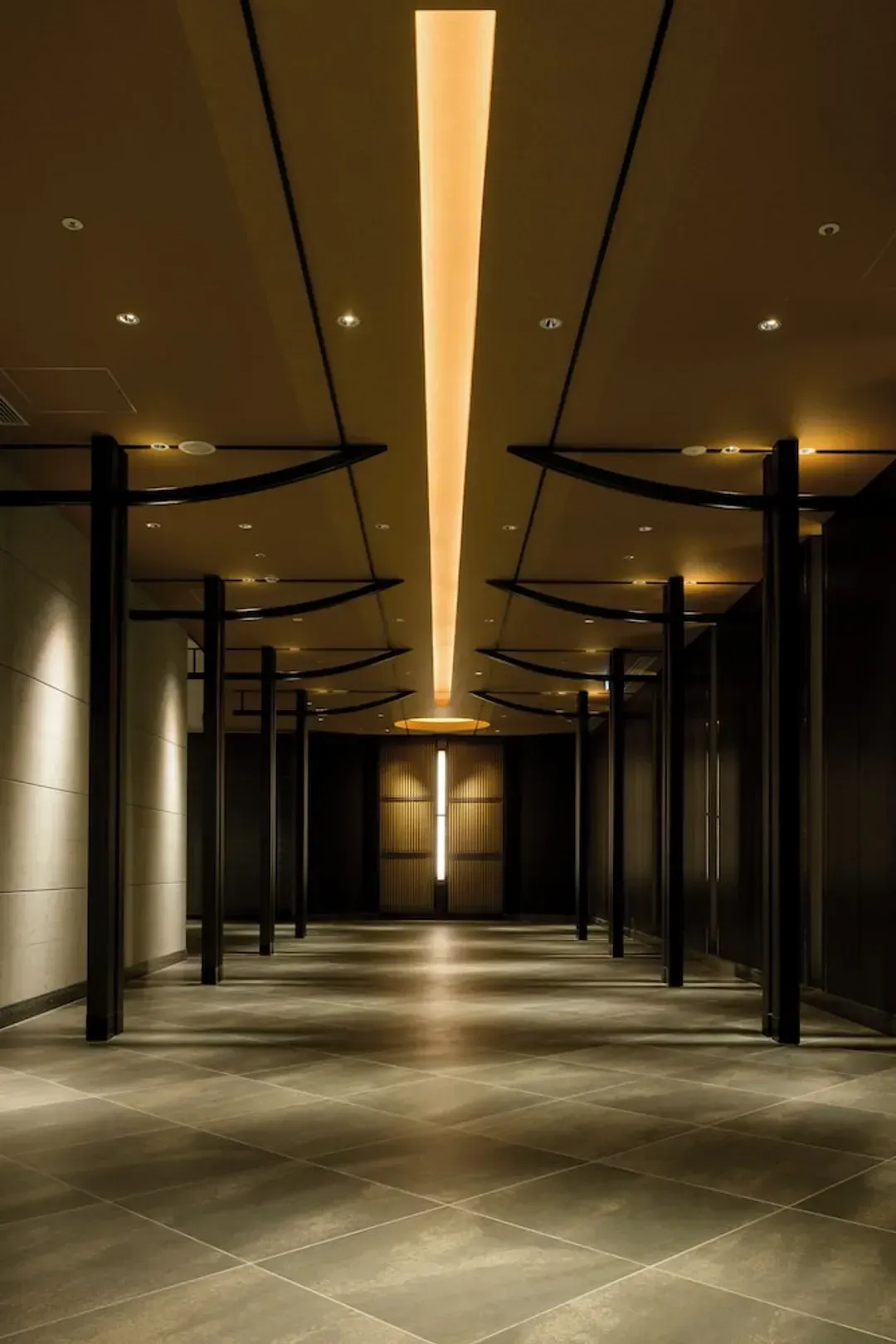 Interior entrance