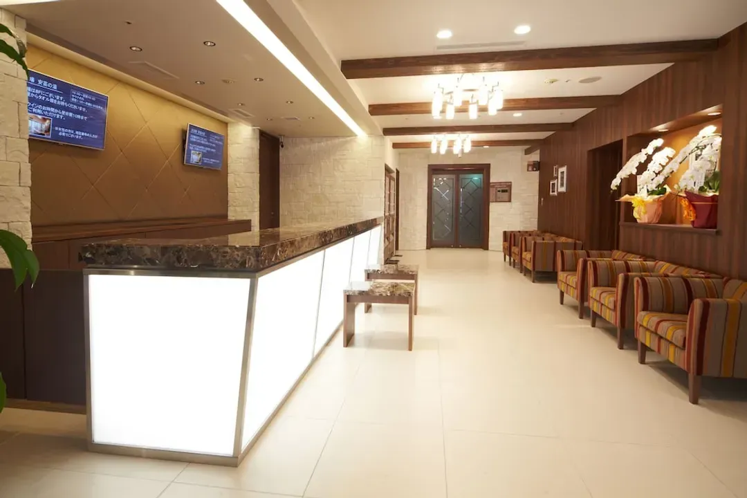 Interior entrance