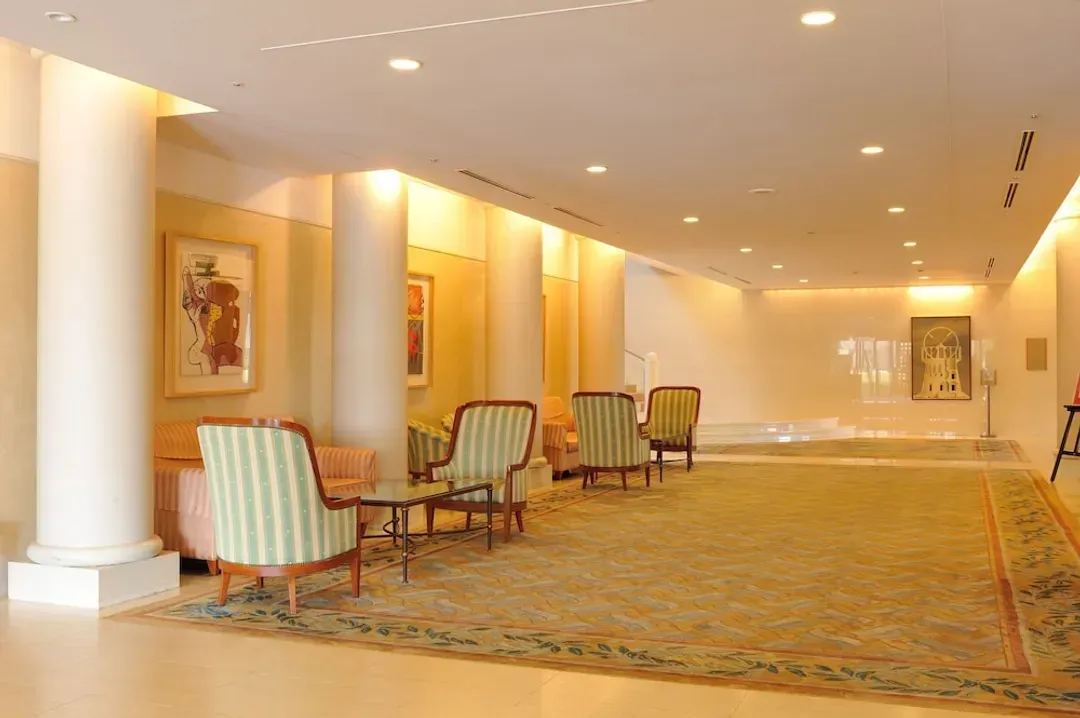 Lobby sitting area
