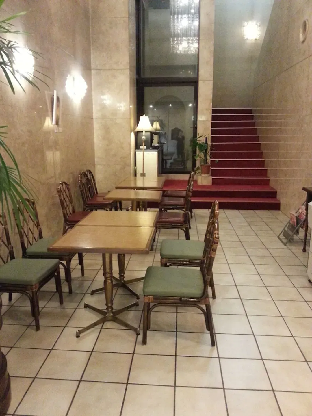 Lobby sitting area
