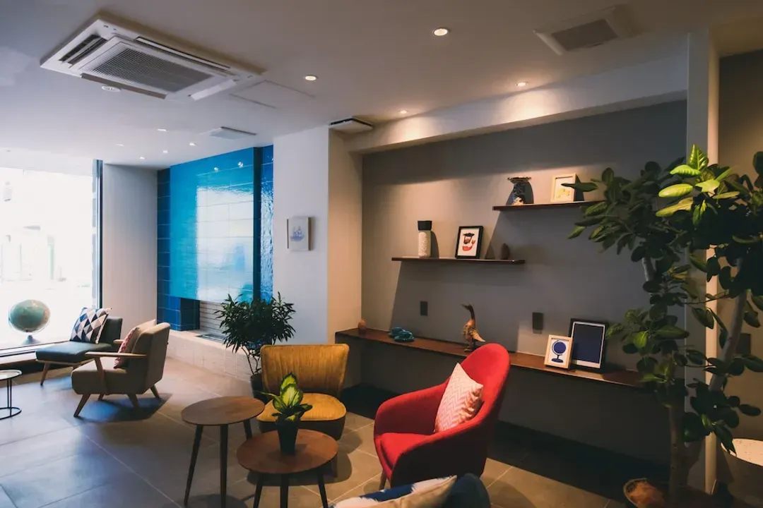 Lobby sitting area