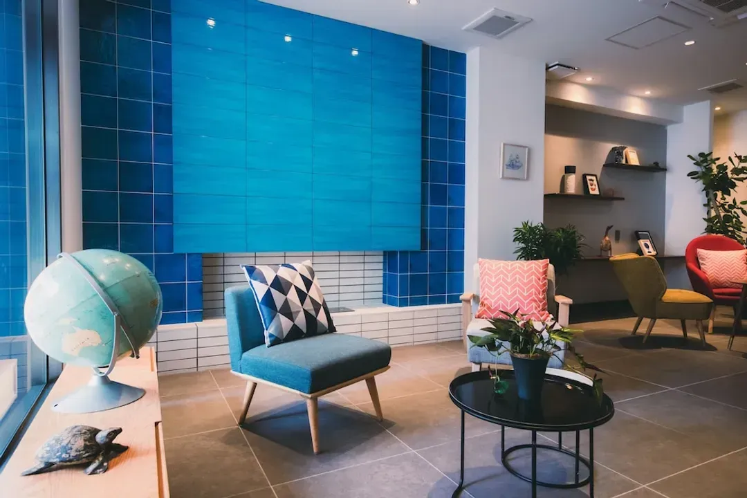 Lobby sitting area