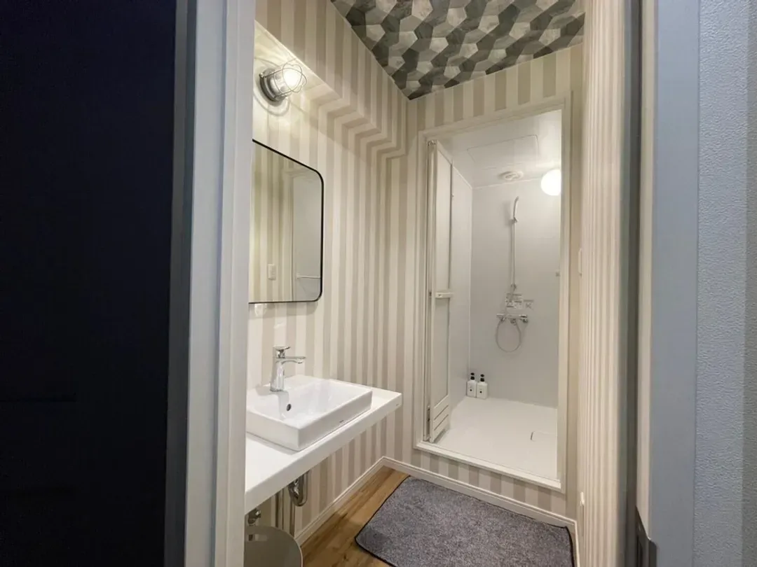 Shared bathroom