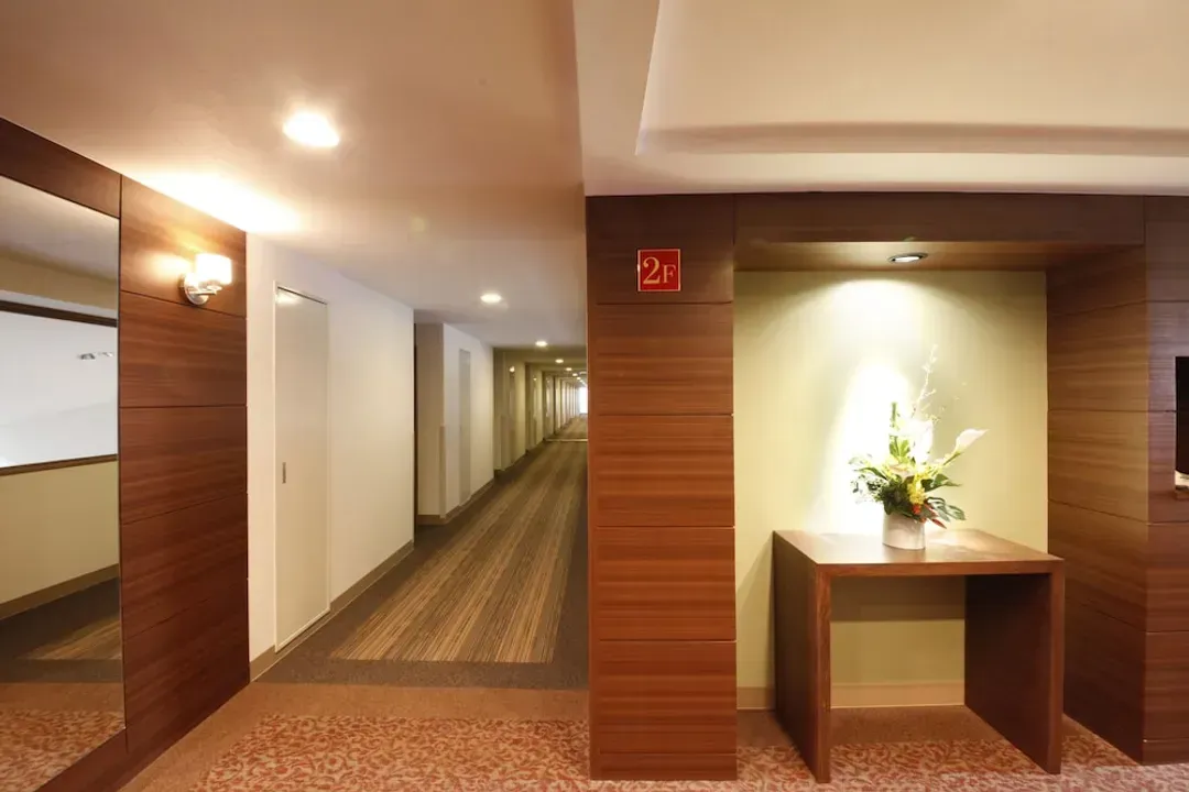 Interior entrance
