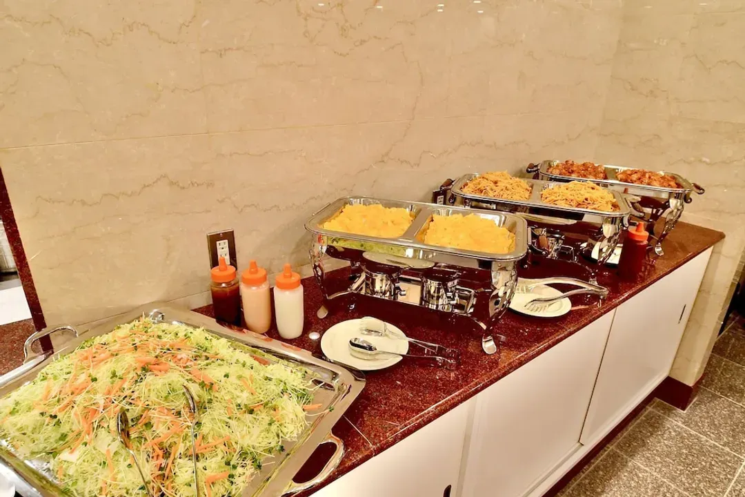 Breakfast buffet