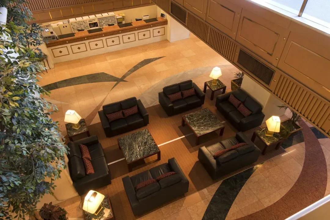 Lobby sitting area