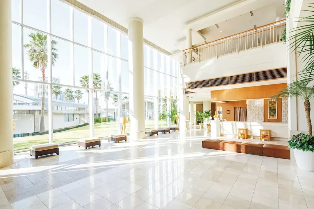 Interior entrance