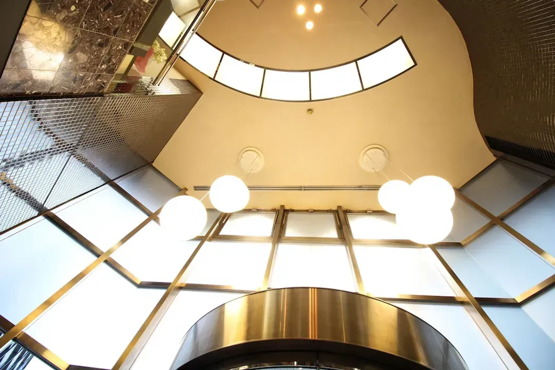 Interior entrance