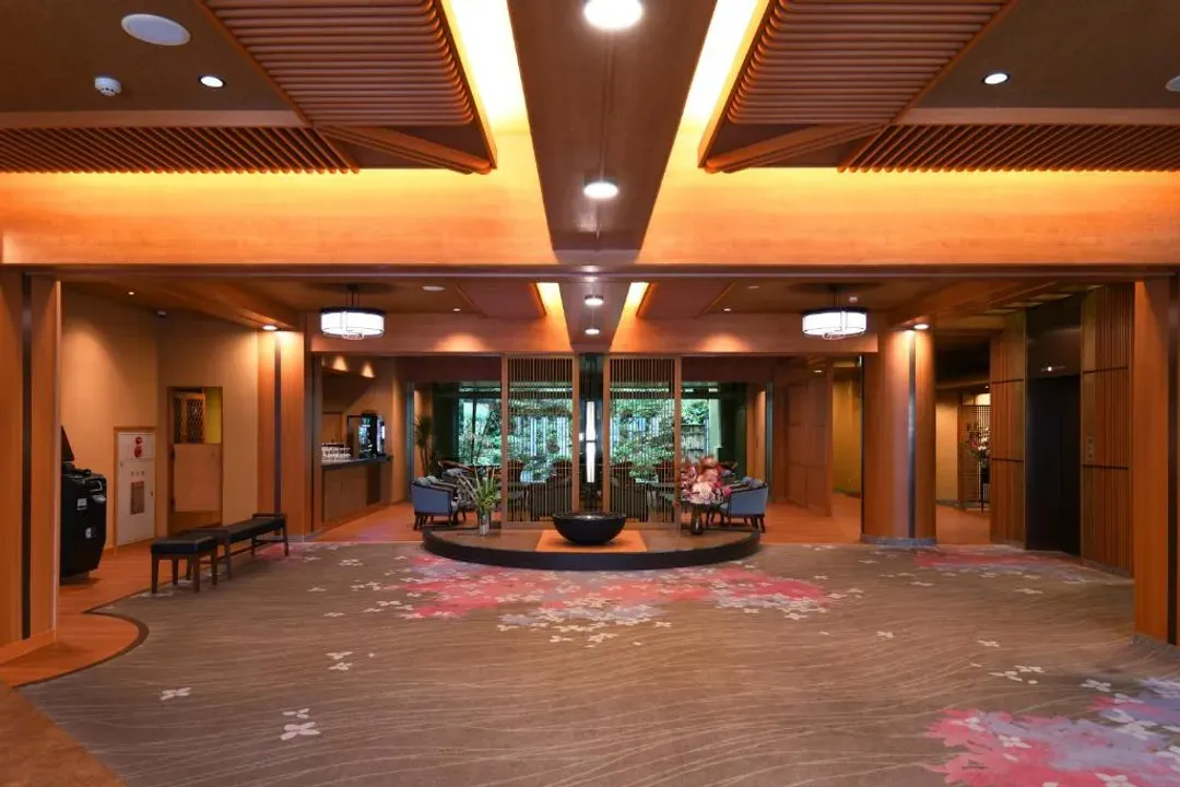 富士山河口湖溫泉 花水庭飯店｜溫泉浴場/河口湖旁-18