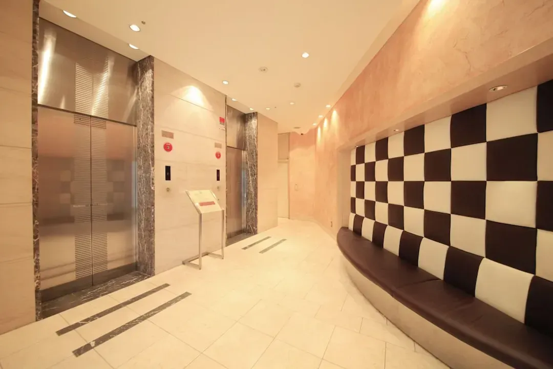 Interior entrance