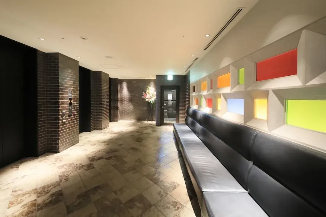Interior entrance