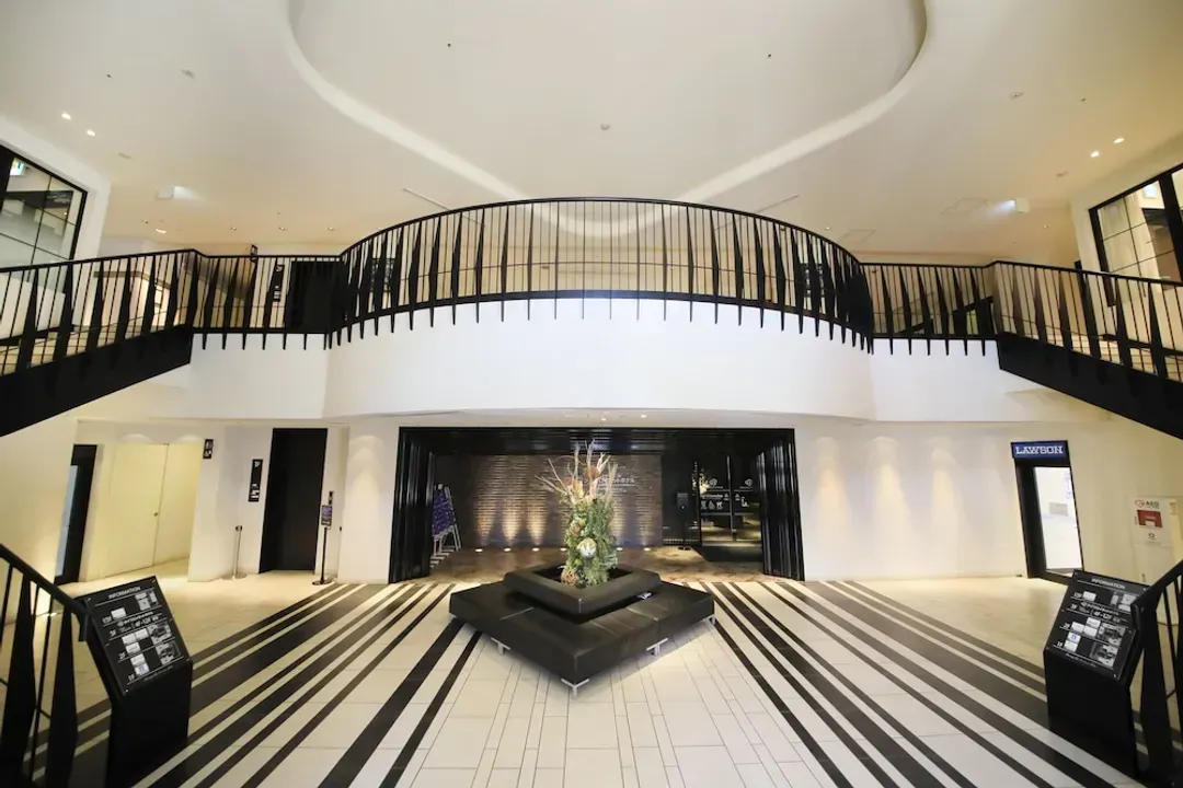 Interior entrance