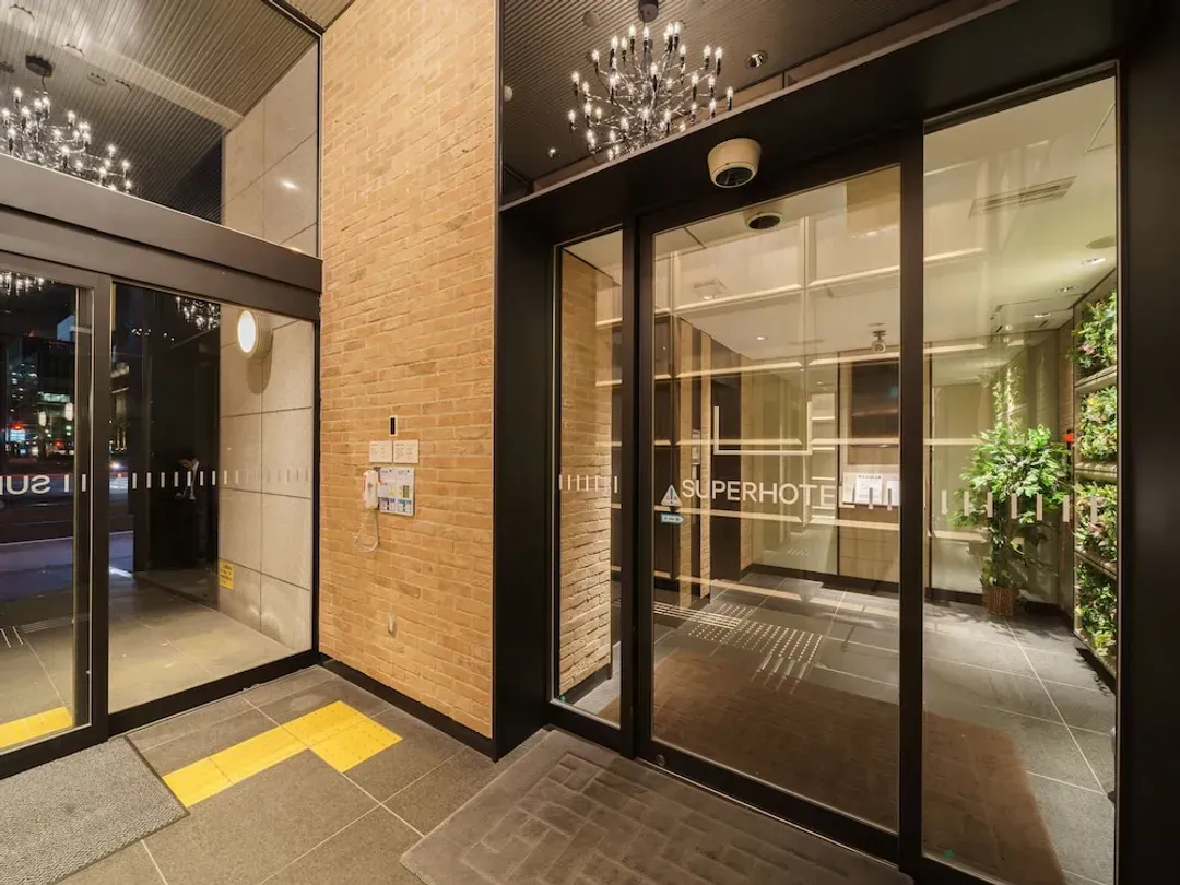 Interior entrance