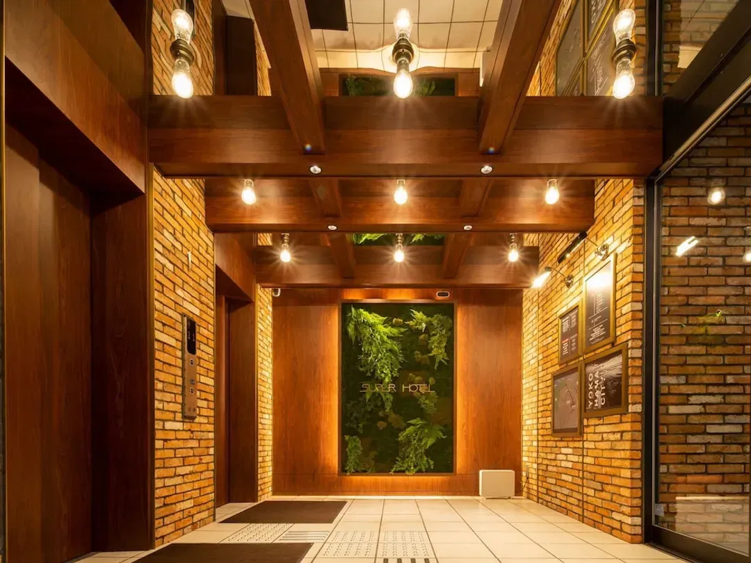 Interior entrance