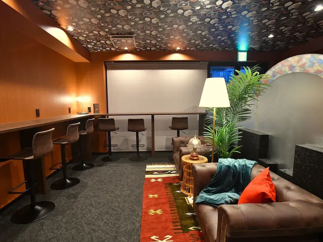 Interior entrance