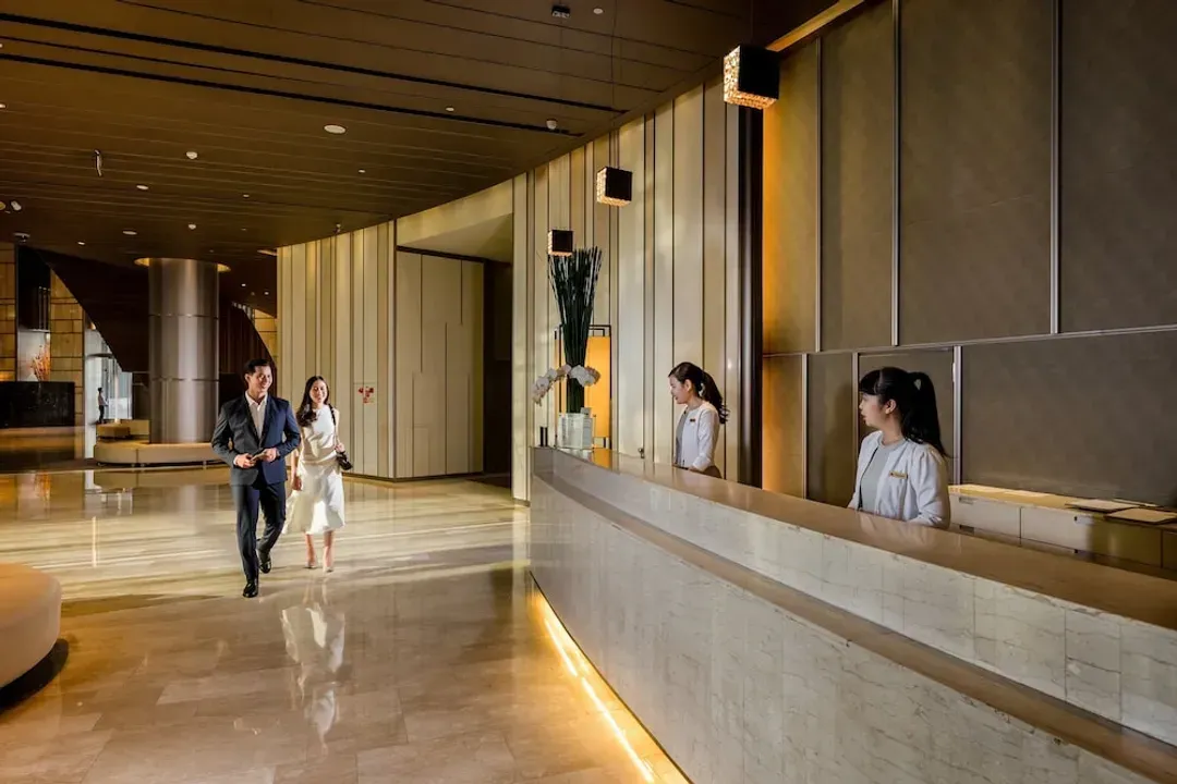 Lobby sitting area