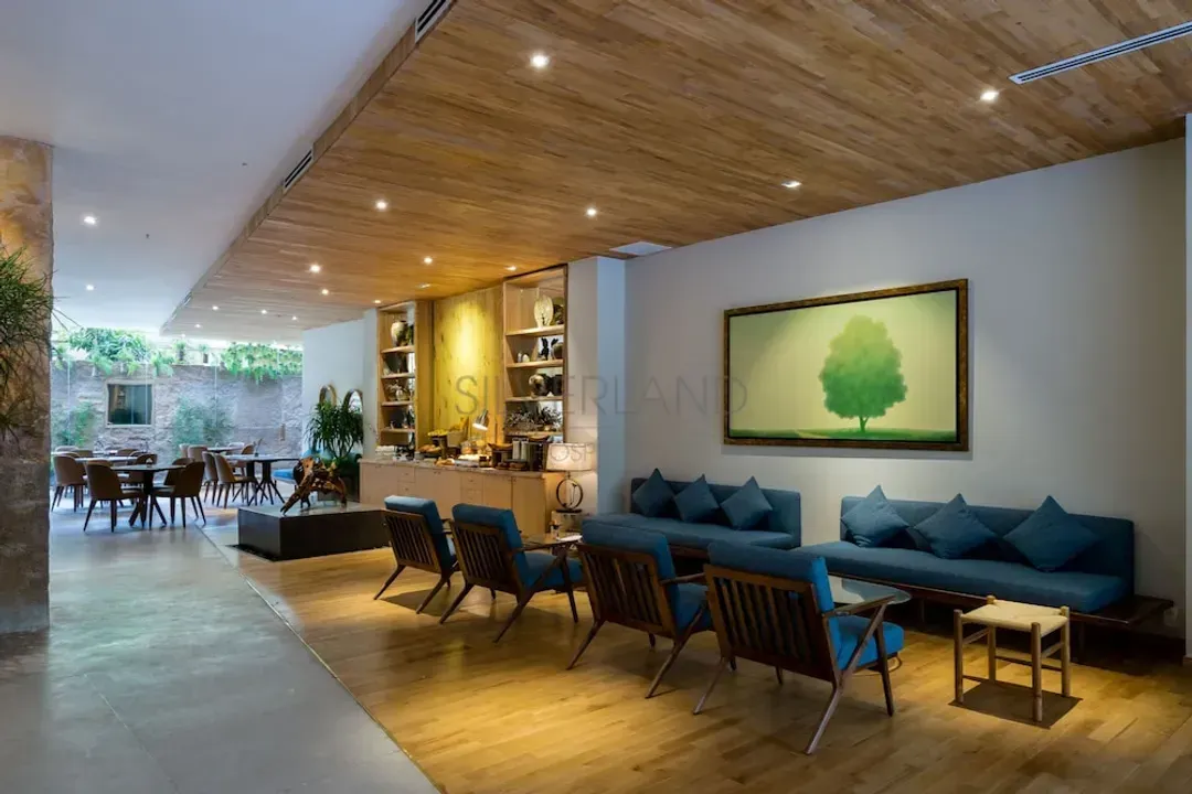 Lobby sitting area