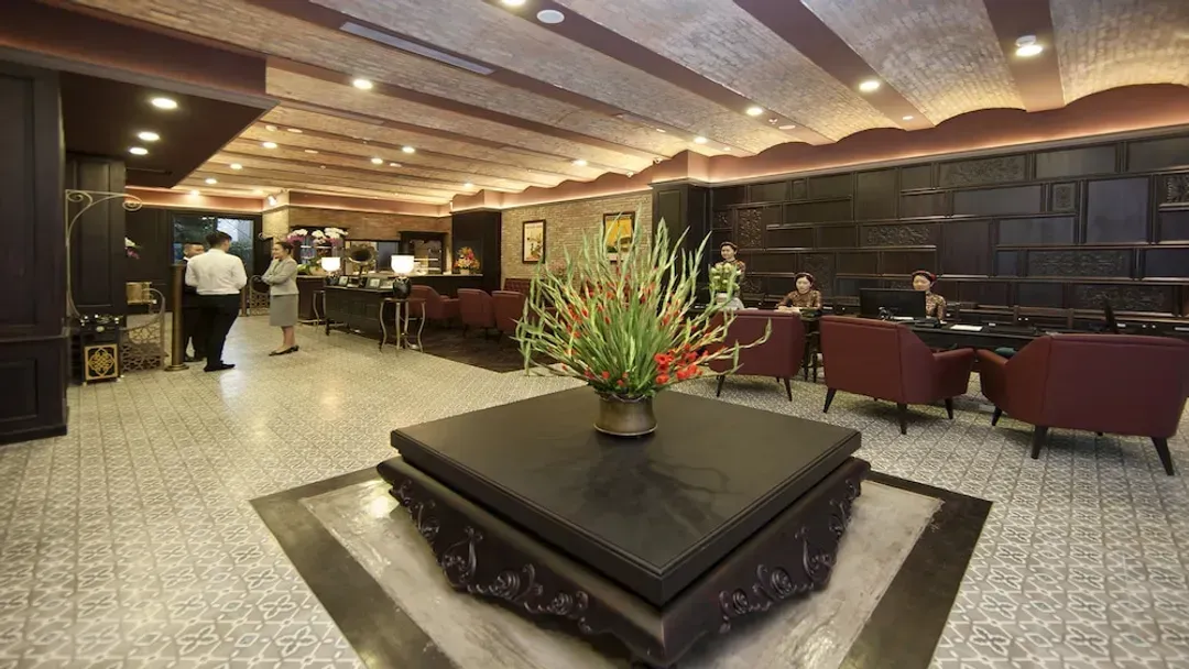 Interior entrance