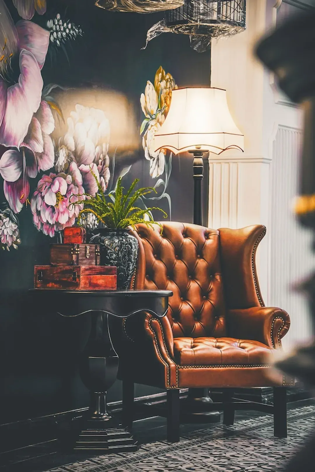 Lobby sitting area